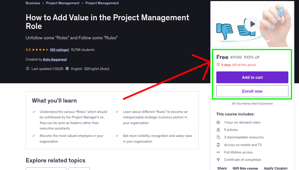 How to Add Value in the Project Management Role