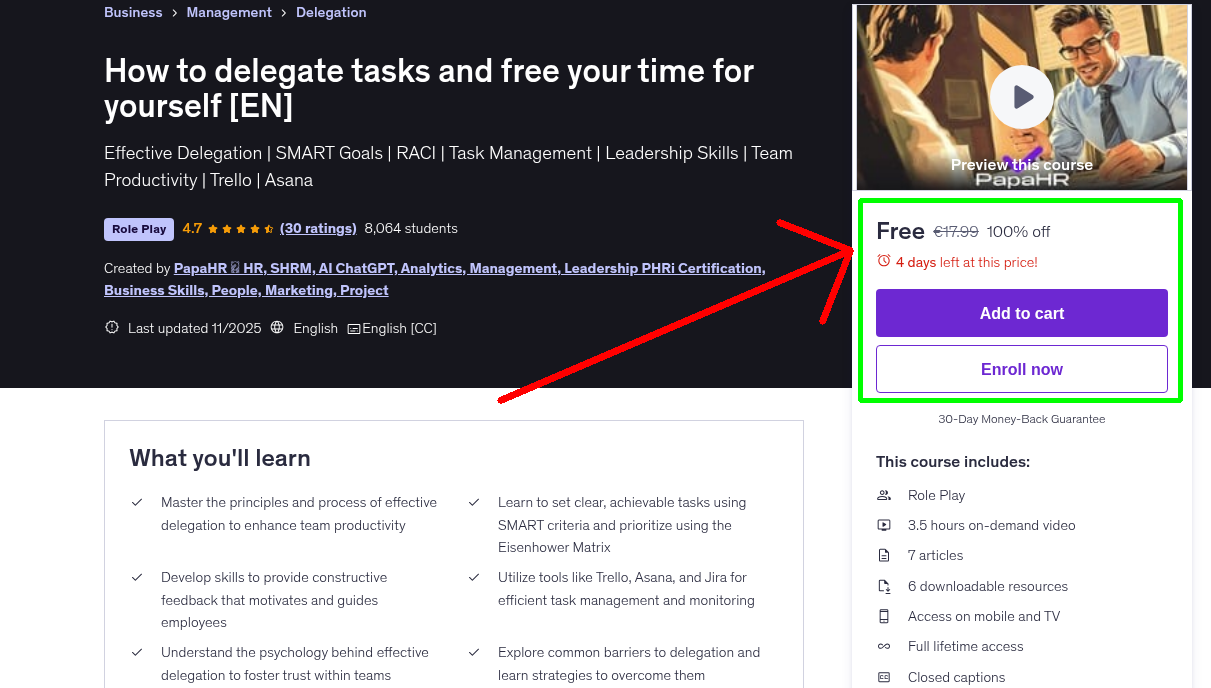 How to delegate tasks and free your time for yourself [EN]