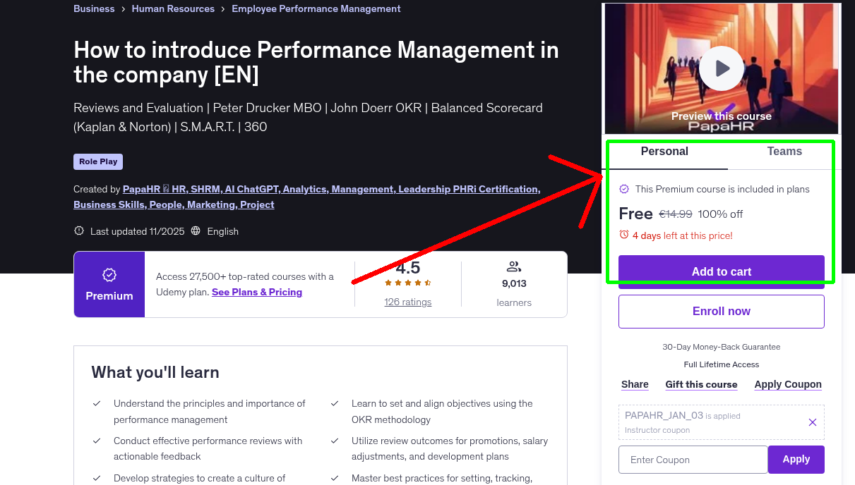 How to introduce Performance Management in the company [EN]