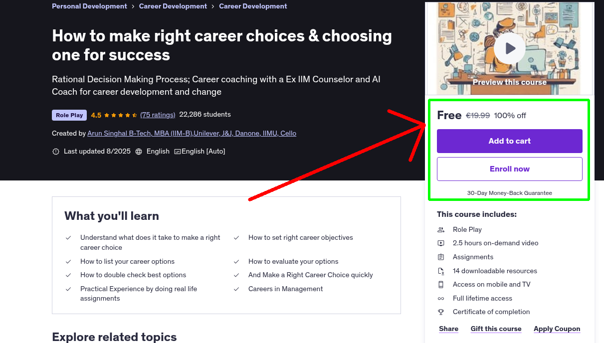 How to make right career choices & choosing one for success