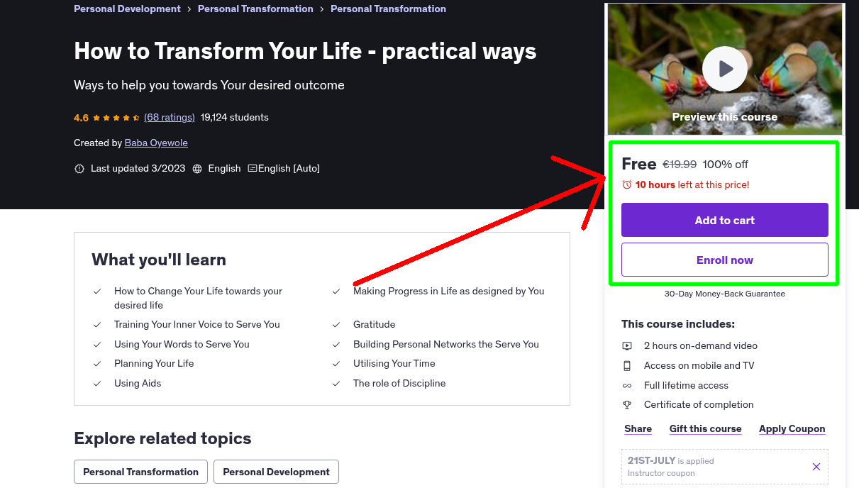 How to Transform Your Life - practical ways