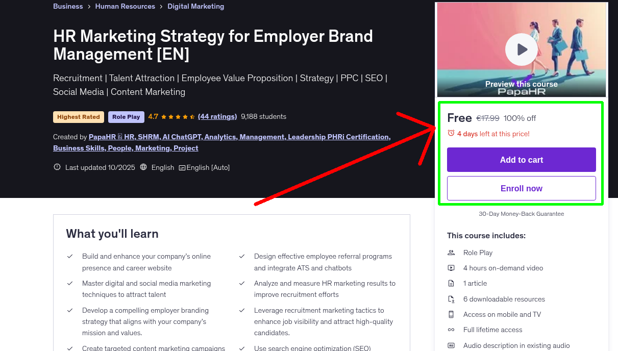 HR Marketing Strategy for Employer Brand Management [EN]