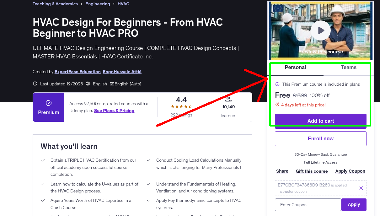 HVAC Design For Beginners - From HVAC Beginner to HVAC PRO
