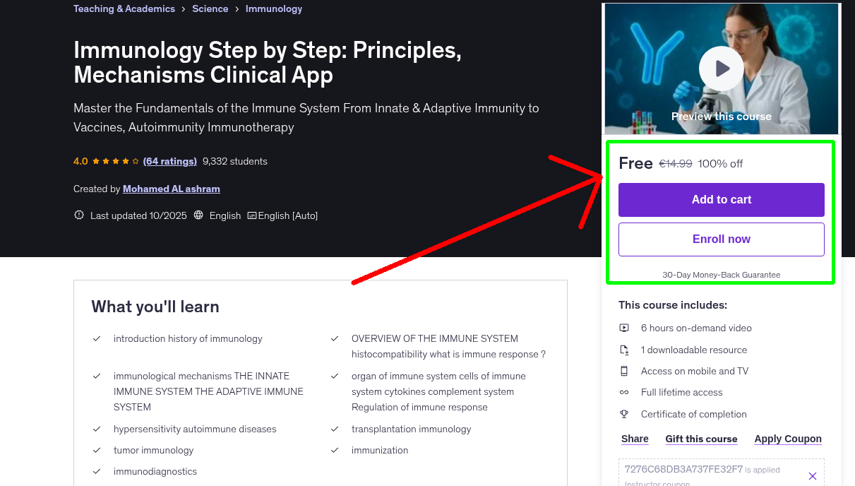 Immunology Step by Step: Principles, Mechanisms Clinical App