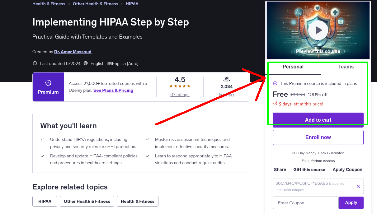 Implementing HIPAA Step by Step