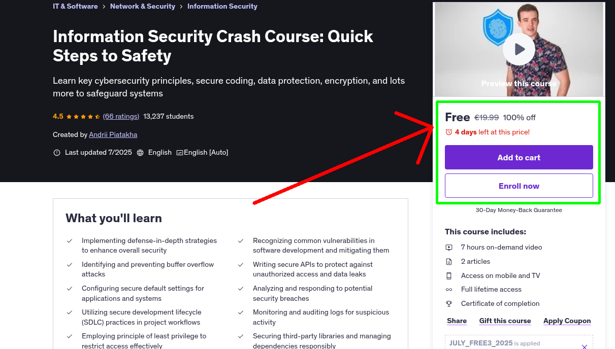 Information Security Crash Course: Quick Steps to Safety