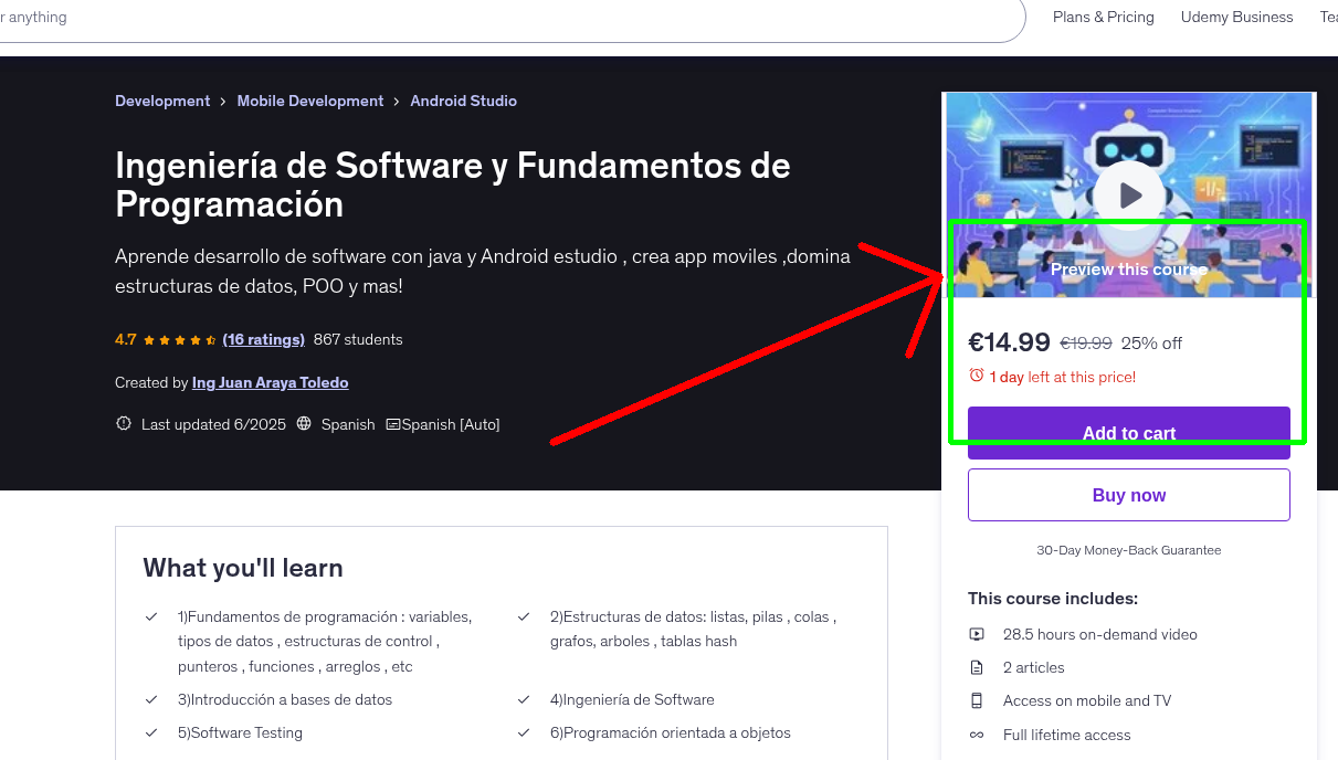 Ingeniería de Software y Fundamentos de Programación