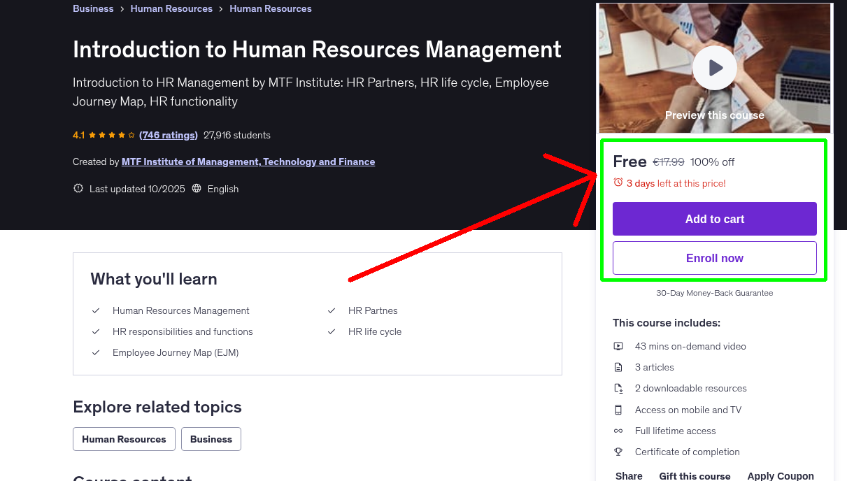 Introduction to Human Resources Management