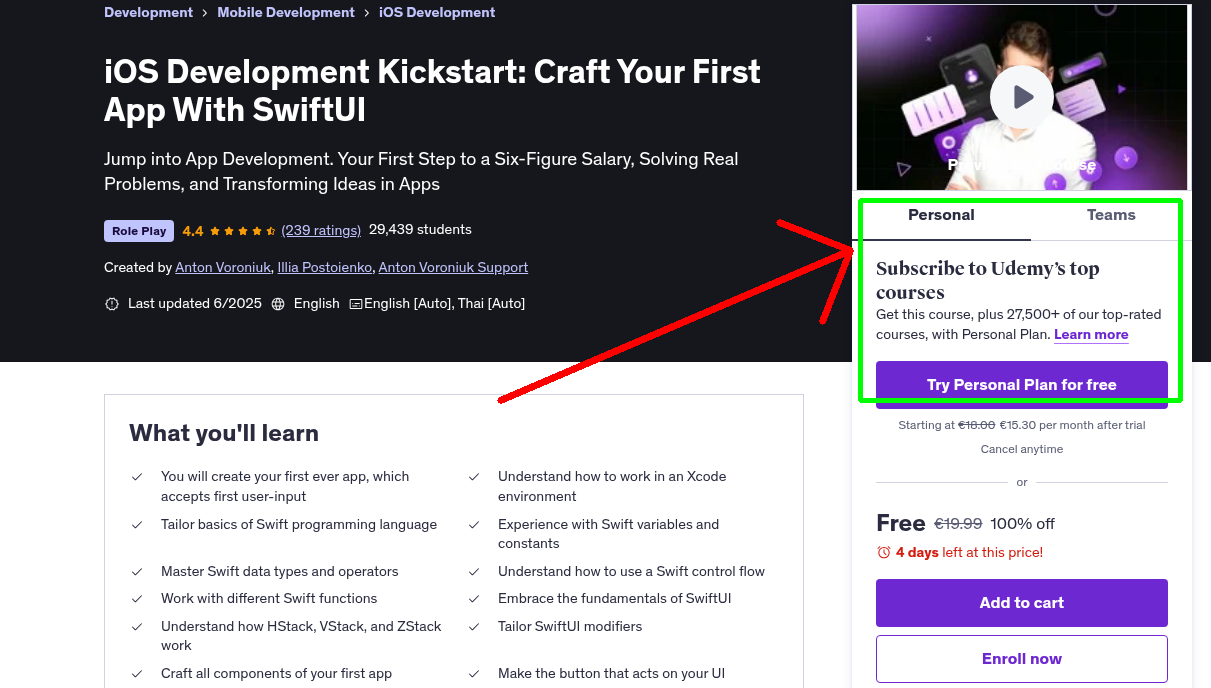 iOS Development Kickstart: Craft Your First App With SwiftUI