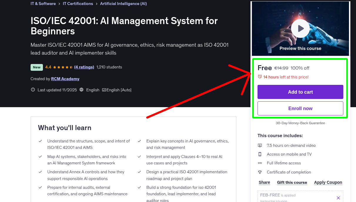 ISO/IEC 42001: AI Management System for Beginners