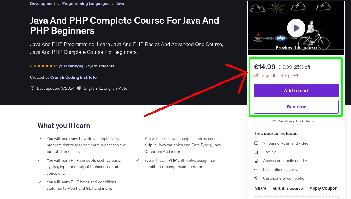 Java And PHP Complete Course For Java And PHP Beginners