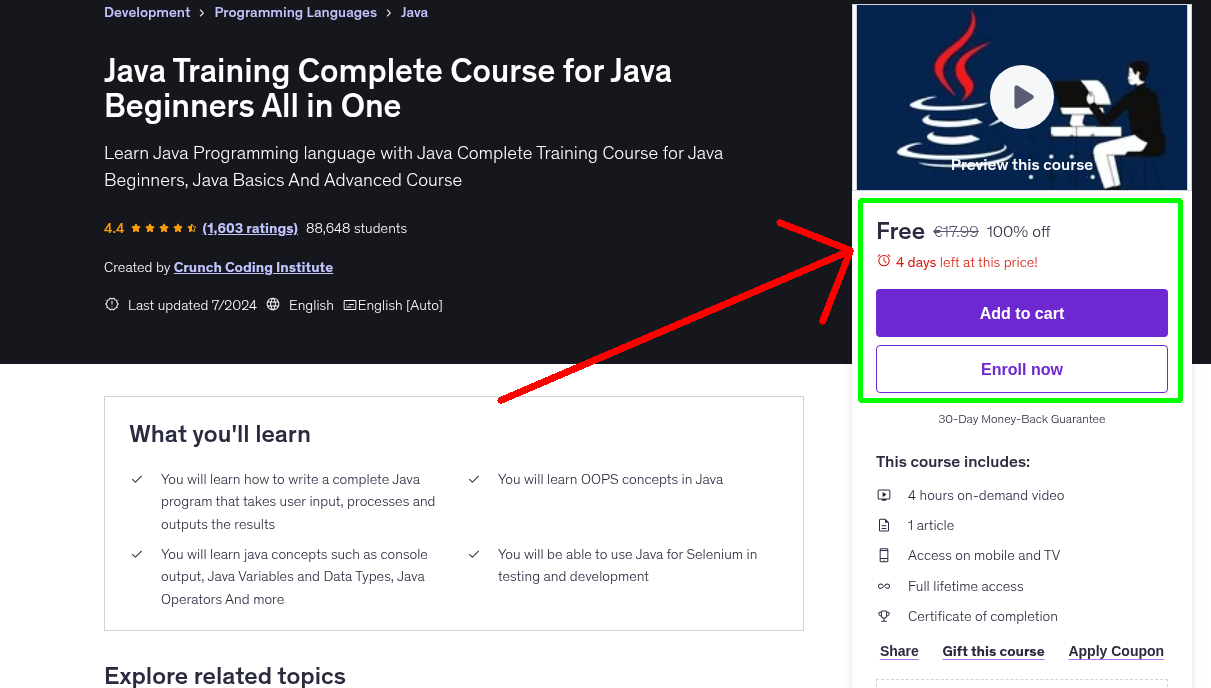 Java Training Complete Course for Java Beginners All in One