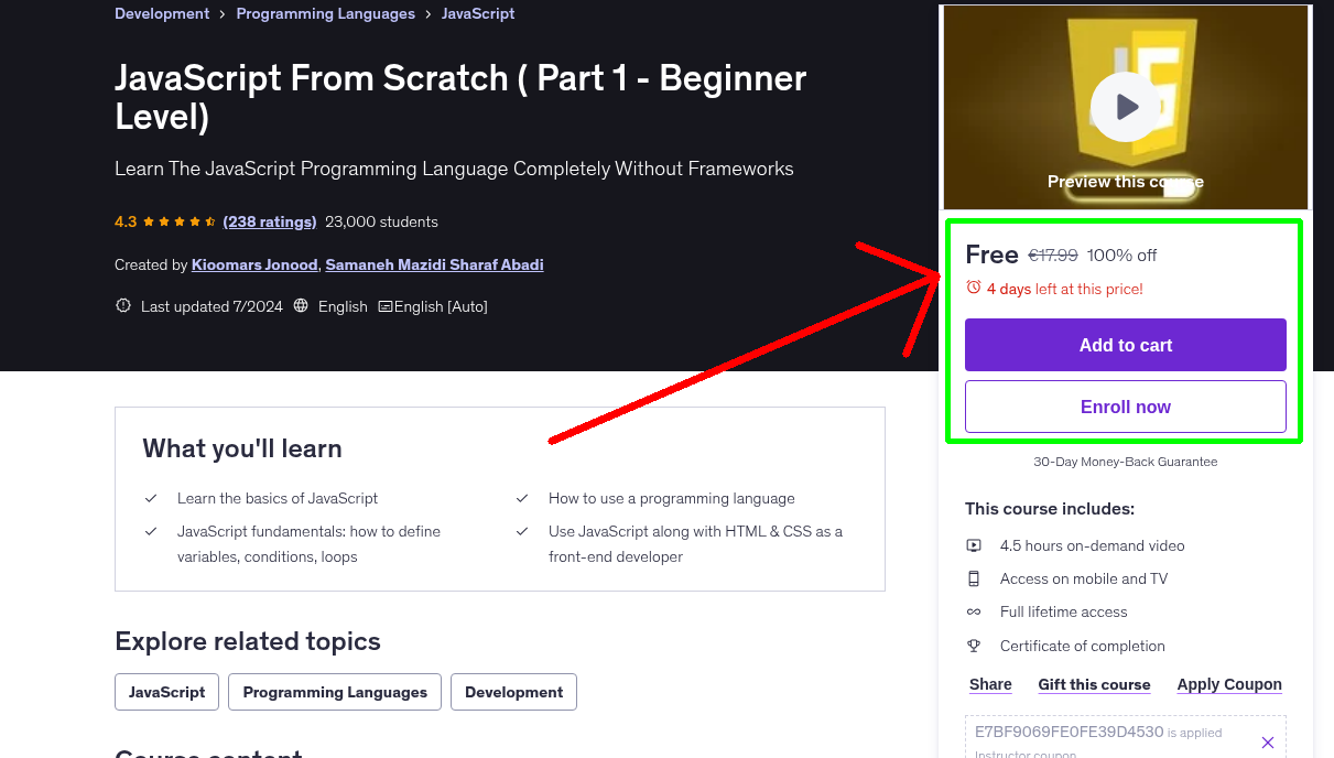 JavaScript From Scratch ( Part 1 - Beginner Level)
