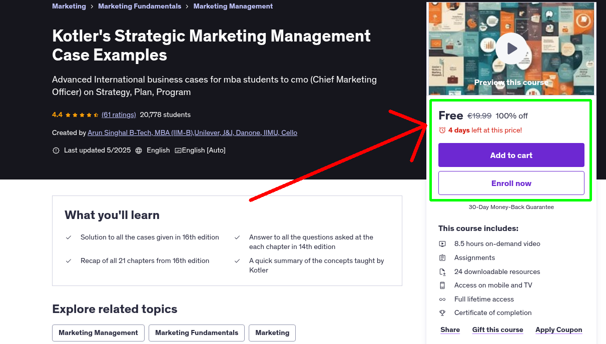 Kotler's Strategic Marketing Management Case Examples