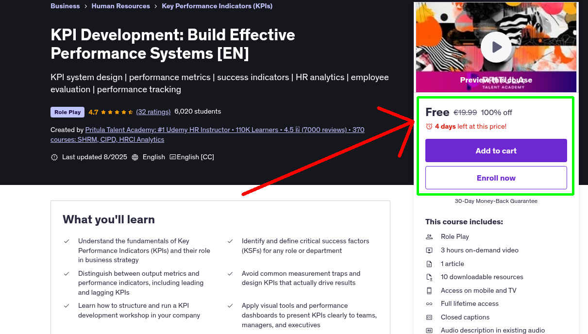 KPI Development: Build Effective Performance Systems [EN]