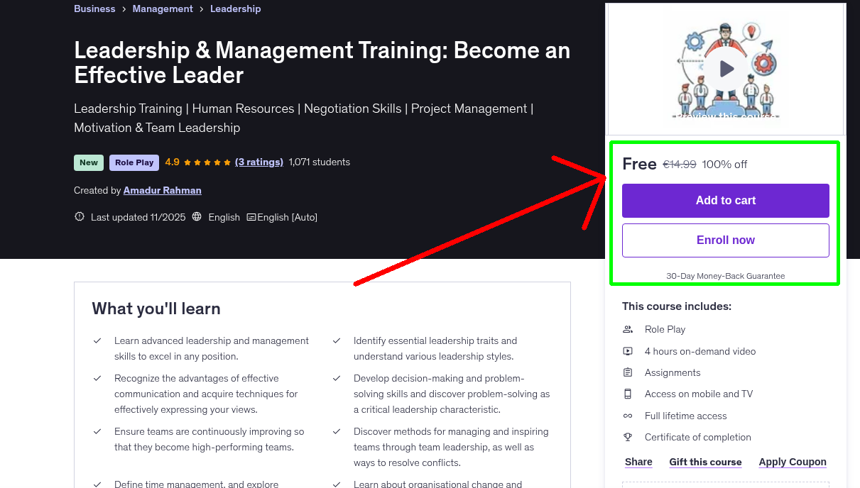 Leadership & Management Training: Become an Effective Leader