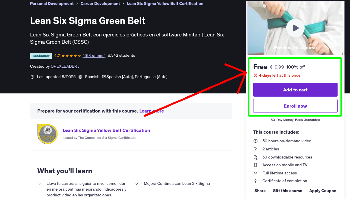 Lean Six Sigma Green Belt