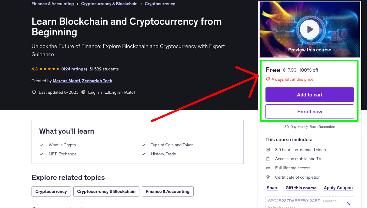 Learn Blockchain and Cryptocurrency from Beginning