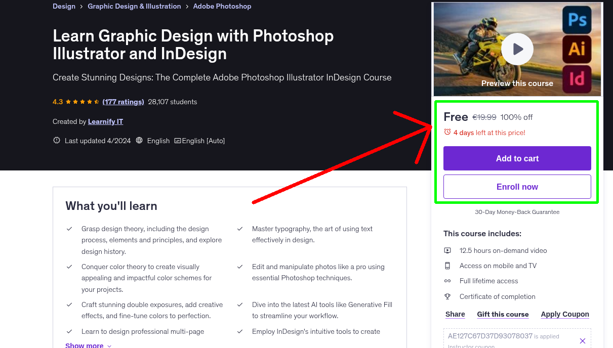 Learn Graphic Design with Photoshop Illustrator and InDesign