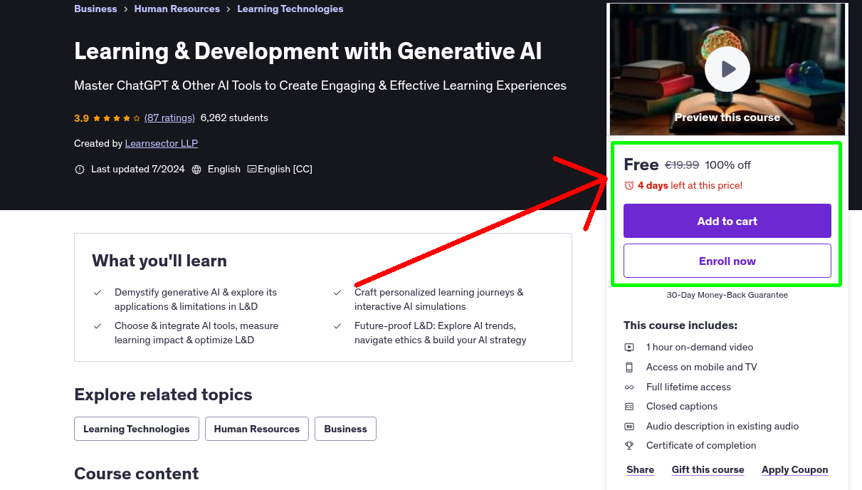 Learning & Development with Generative AI