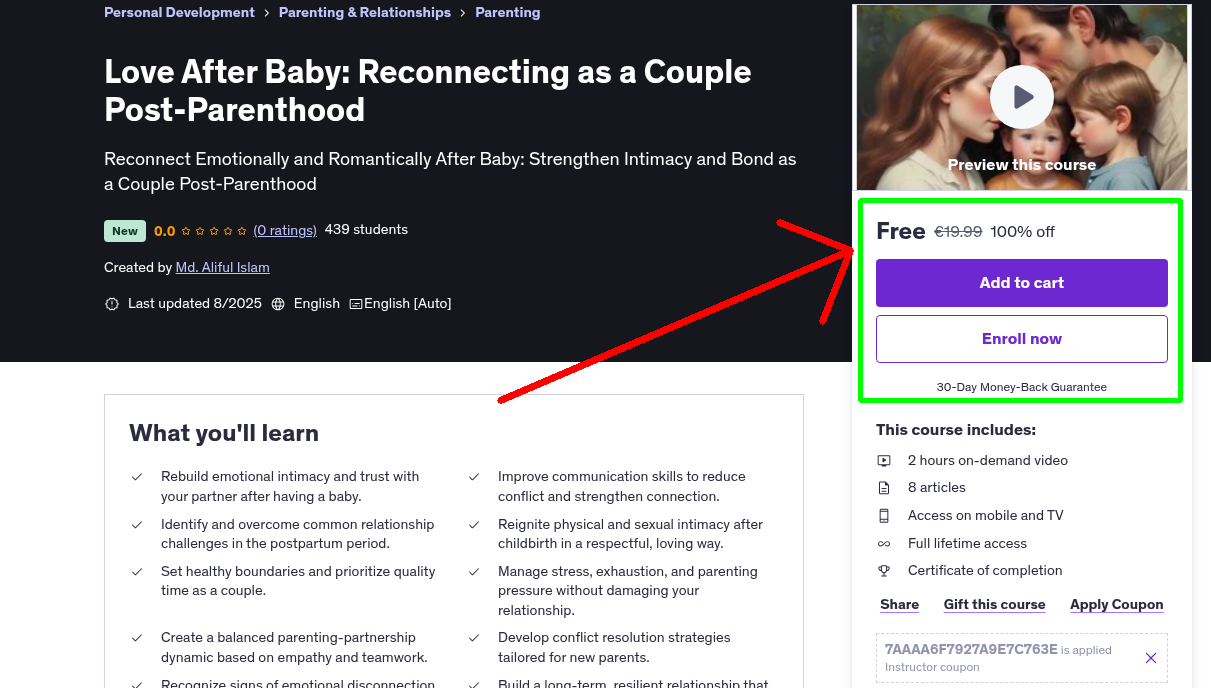 Love After Baby: Reconnecting as a Couple Post-Parenthood