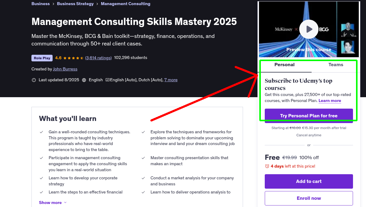 Management Consulting Skills Mastery 2025