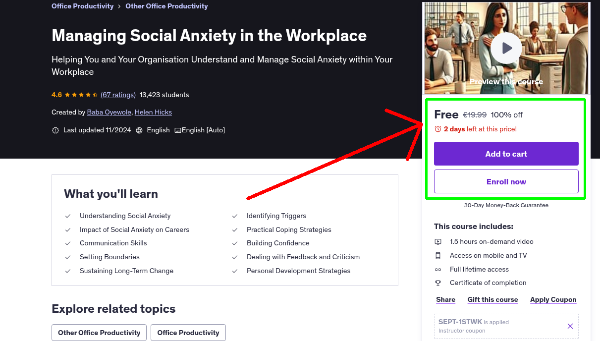 Managing Social Anxiety in the Workplace