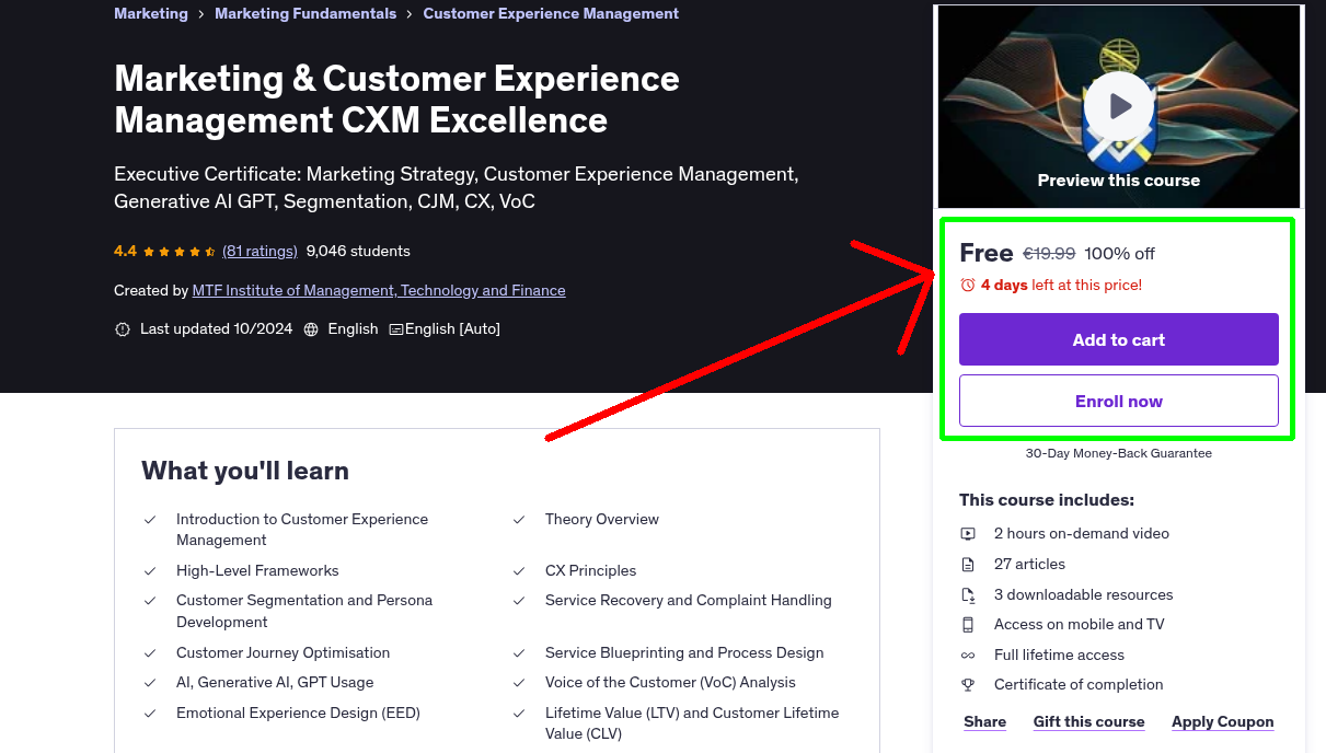 Marketing & Customer Experience Management CXM Excellence