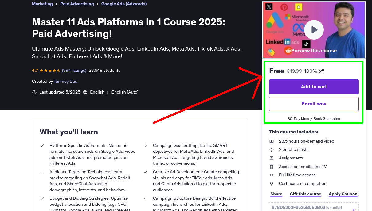 Master 11 Ads Platforms in 1 Course 2025: Paid Advertising!