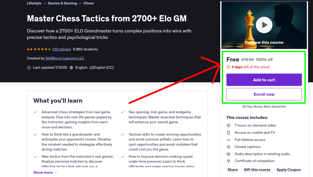 Master Chess Tactics from 2700+ Elo GM