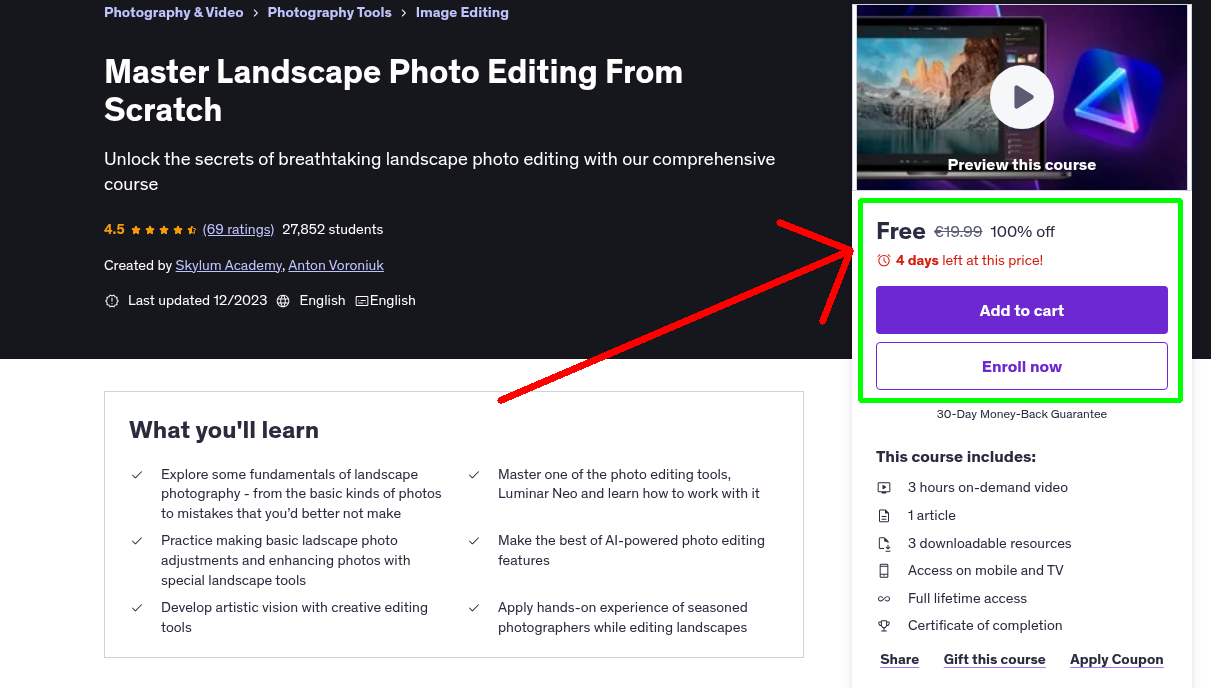 Master Landscape Photo Editing From Scratch