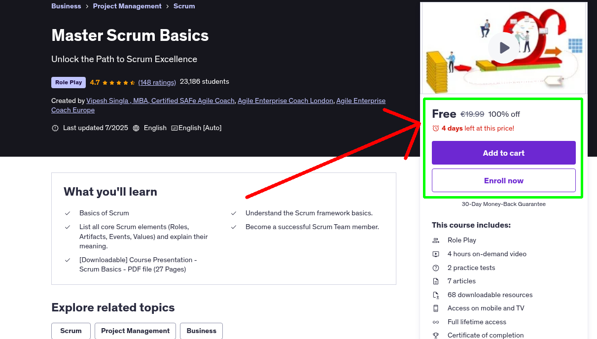 Master Scrum Basics