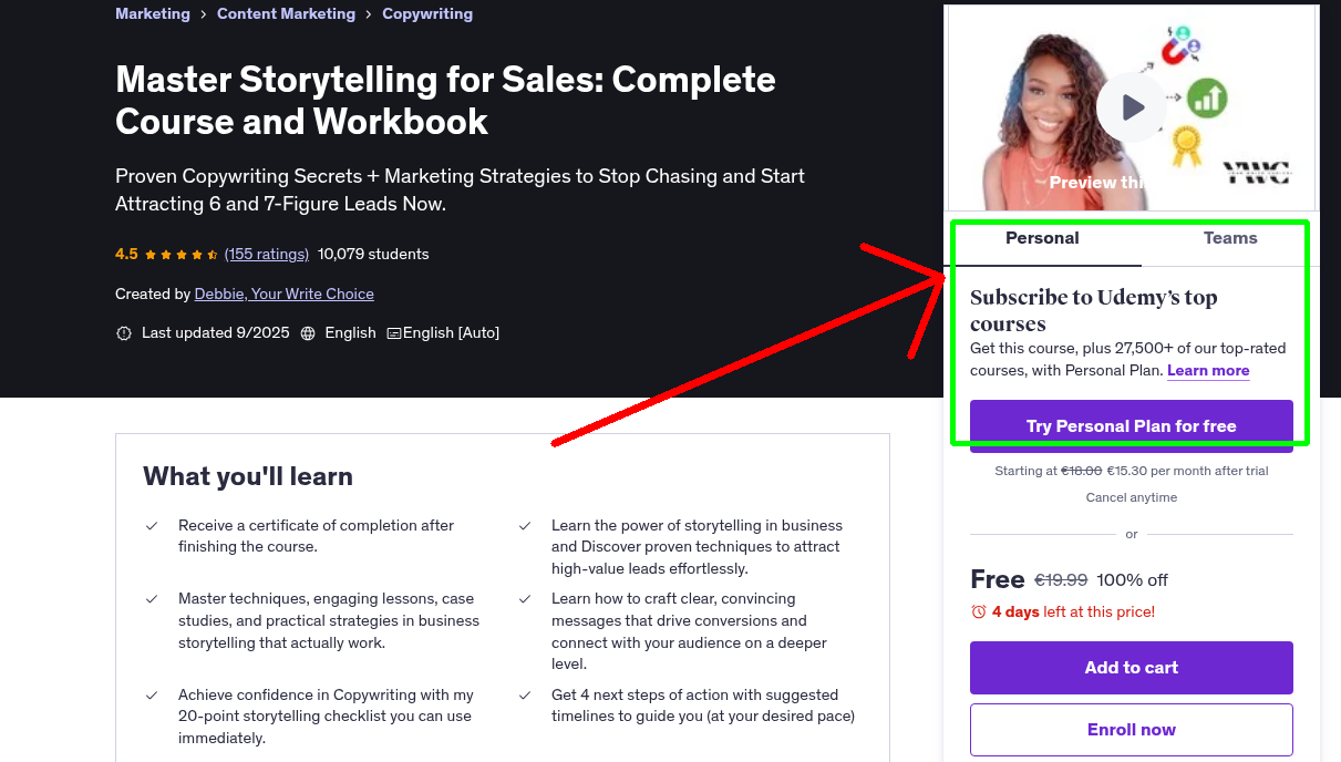 Master Storytelling for Sales: Complete Course and Workbook