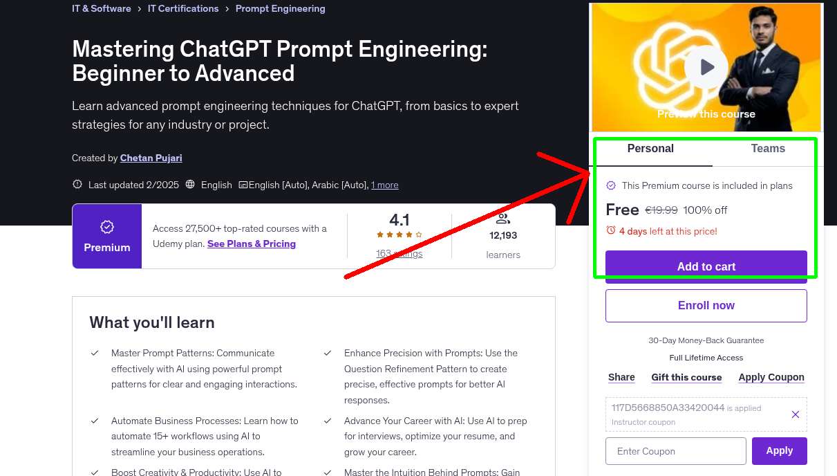Mastering ChatGPT Prompt Engineering: Beginner to Advanced
