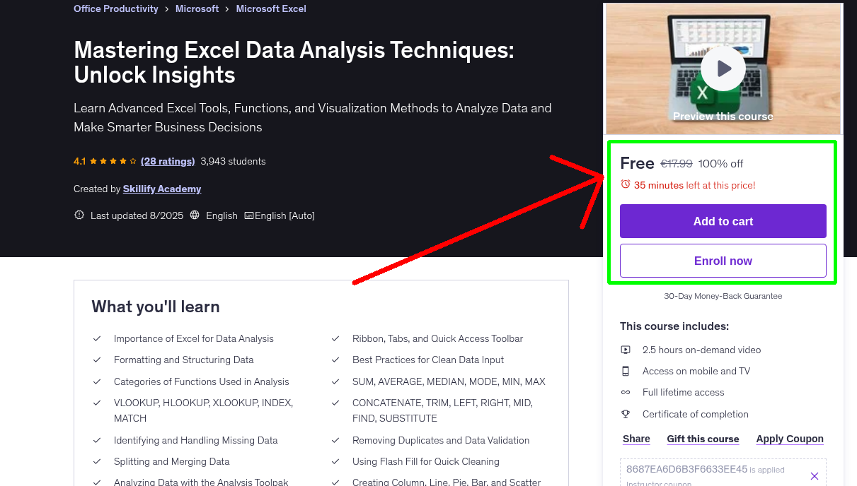 Mastering Excel Data Analysis Techniques: Unlock Insights
