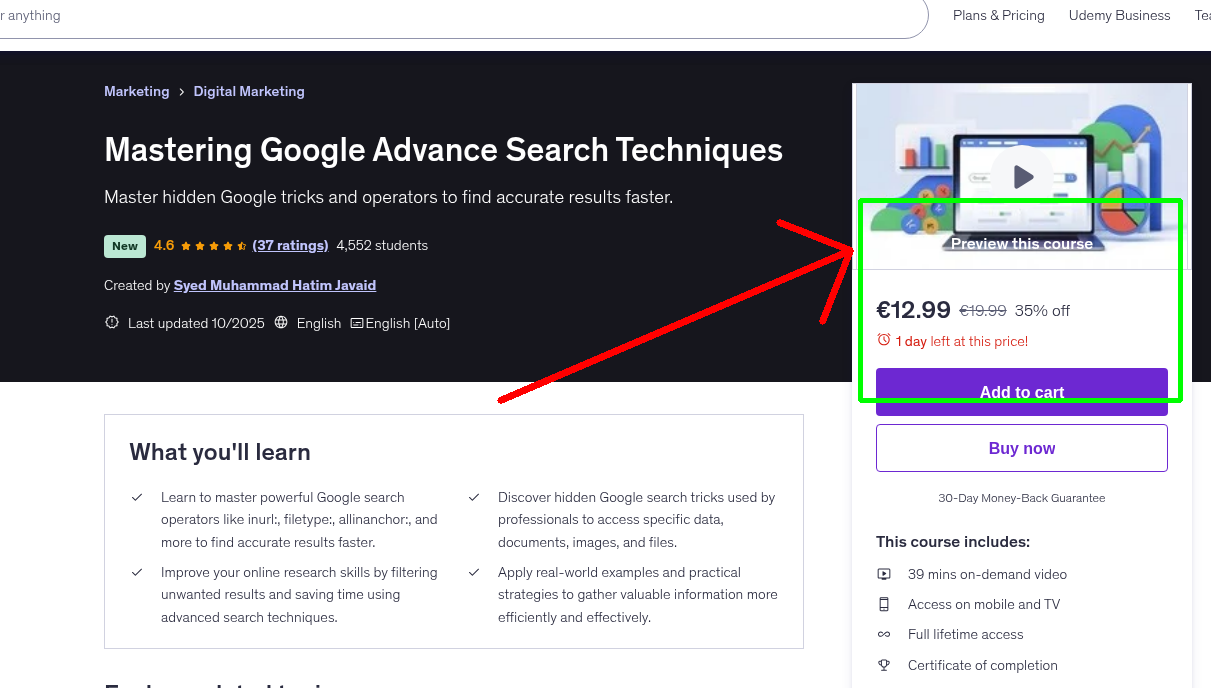 Mastering Google Advance Search Techniques