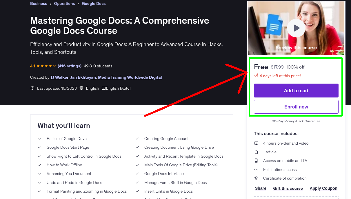 Mastering Google Docs: A Comprehensive Google Docs Course