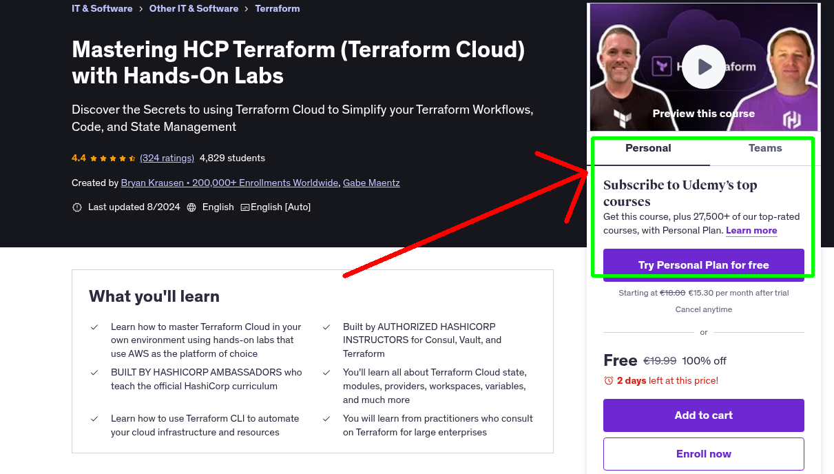 Mastering HCP Terraform (Terraform Cloud) with Hands-On Labs