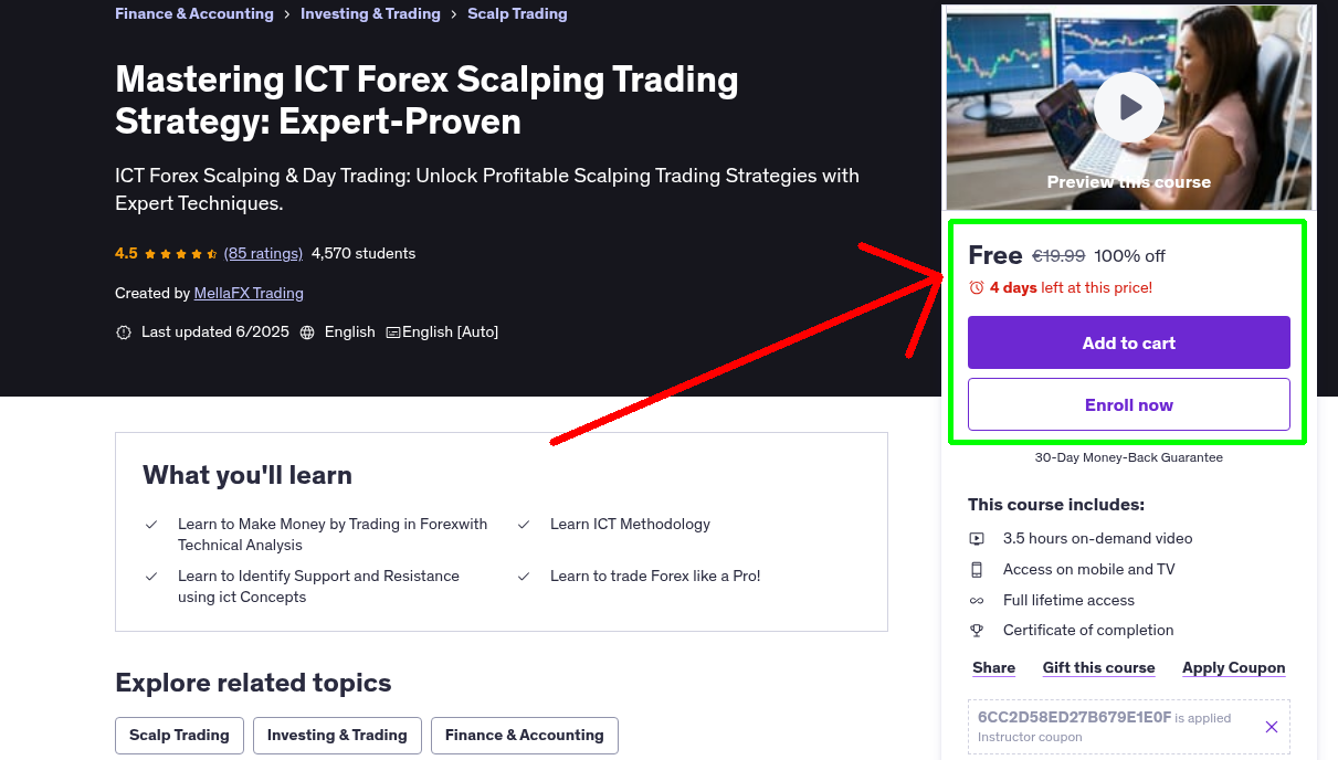 Mastering ICT Forex Scalping Trading Strategy: Expert-Proven