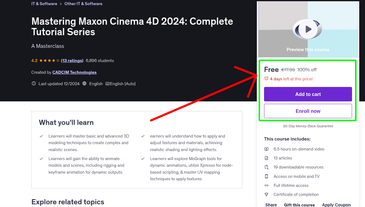 Mastering Maxon Cinema 4D 2024: Complete Tutorial Series