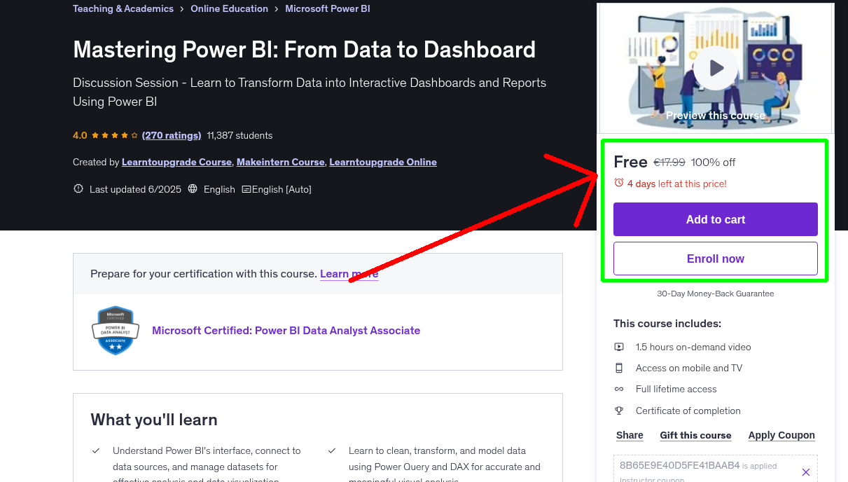 Mastering Power BI: From Data to Dashboard