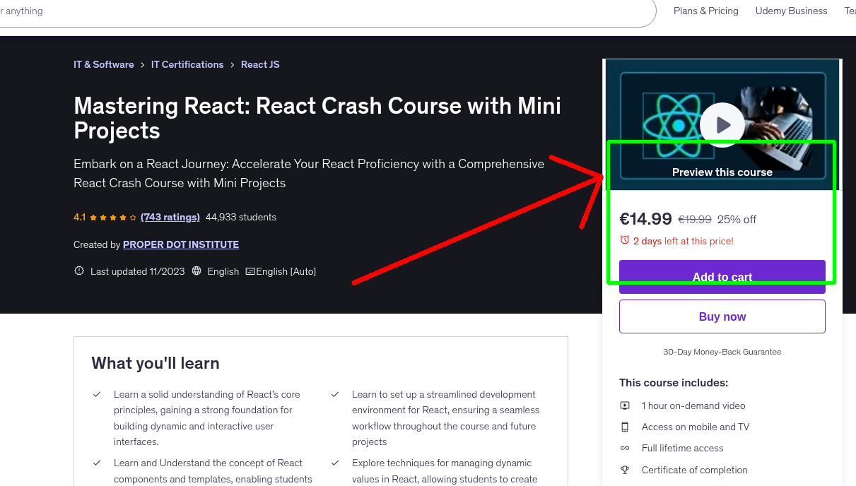 Mastering React: React Crash Course with Mini Projects