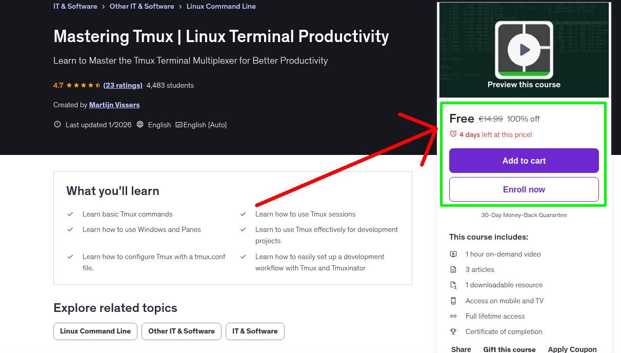 Mastering Tmux | Linux Terminal Productivity