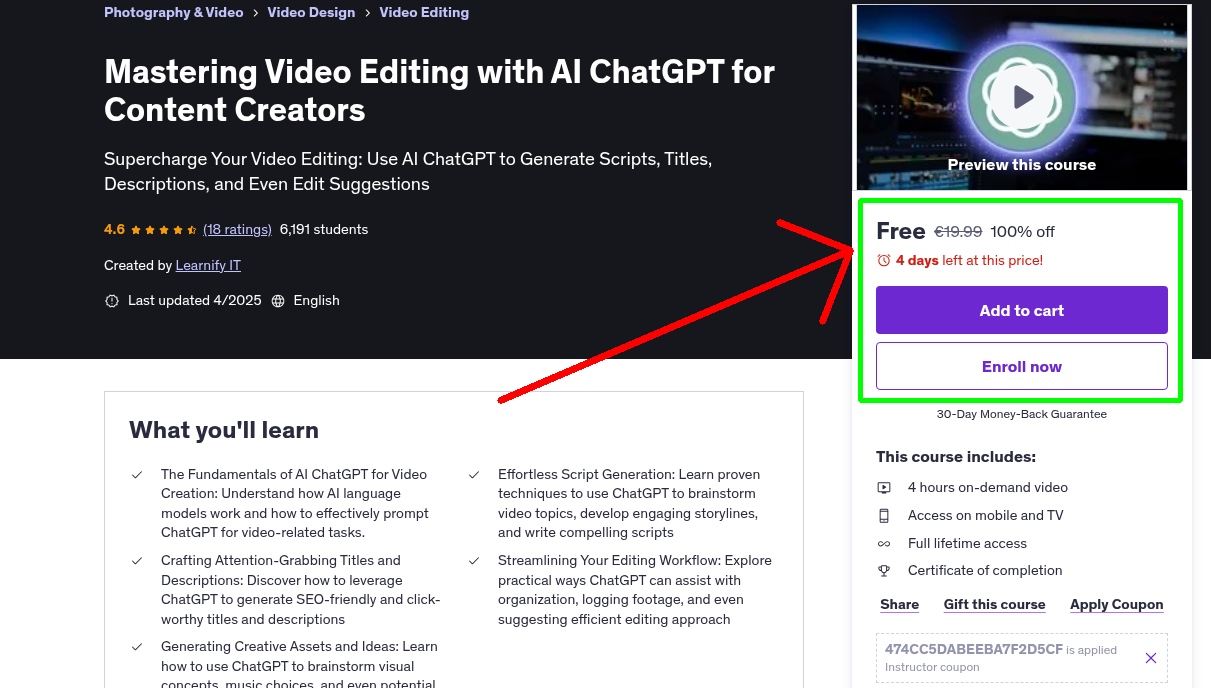 Mastering Video Editing with AI ChatGPT for Content Creators