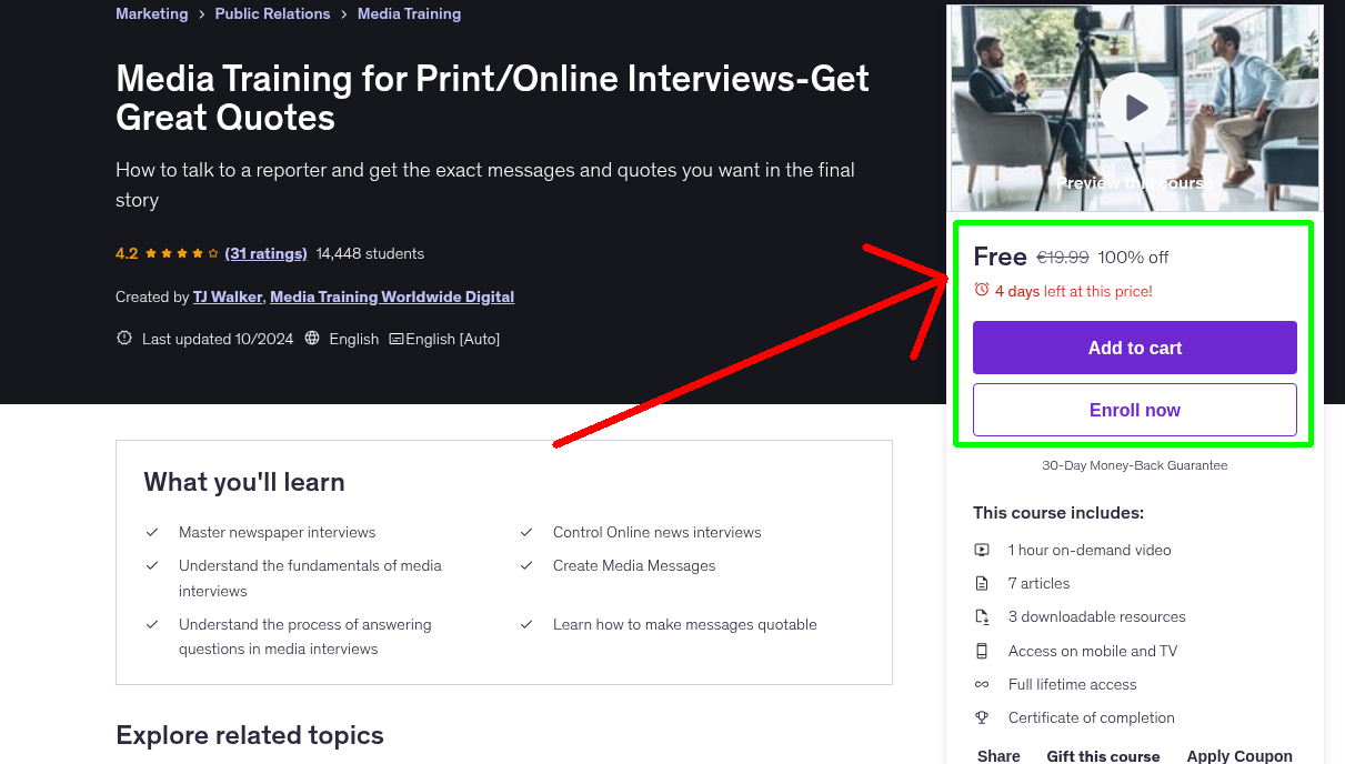 Media Training for Print/Online Interviews-Get Great Quotes