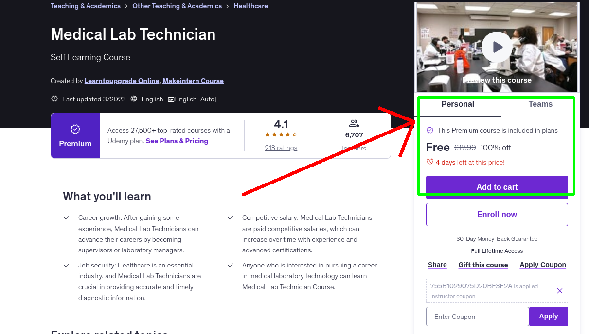 Medical Lab Technician