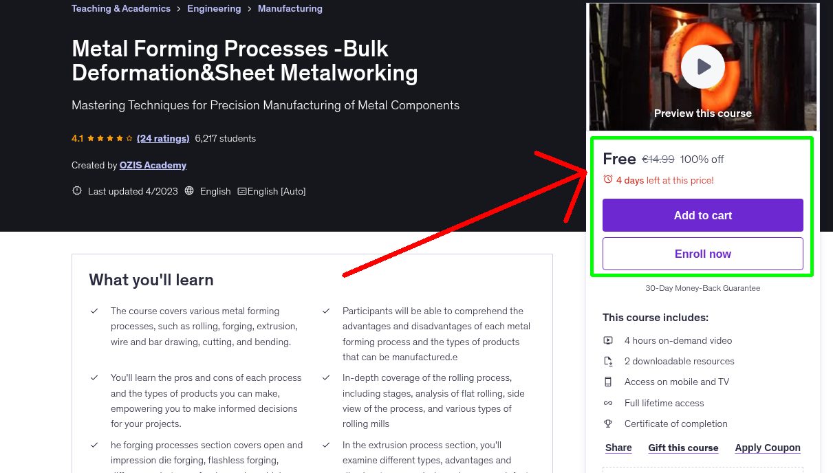 Metal Forming Processes -Bulk Deformation&Sheet Metalworking
