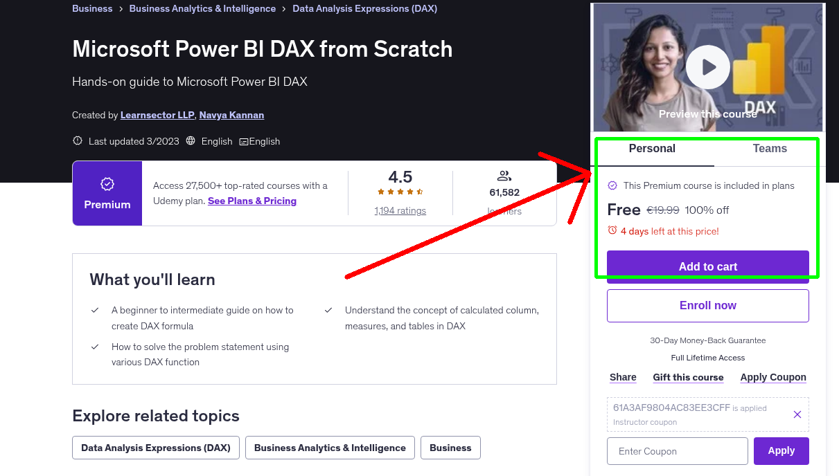 Microsoft Power BI DAX from Scratch