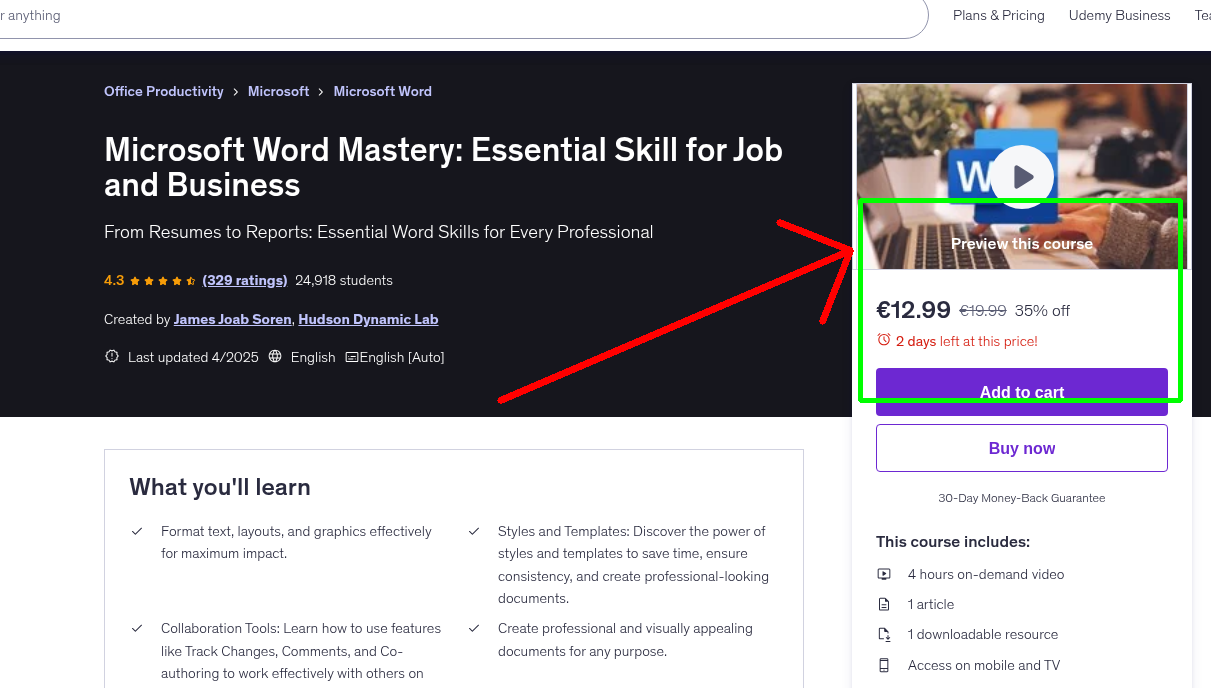 Microsoft Word Mastery: Essential Skill for Job and Business