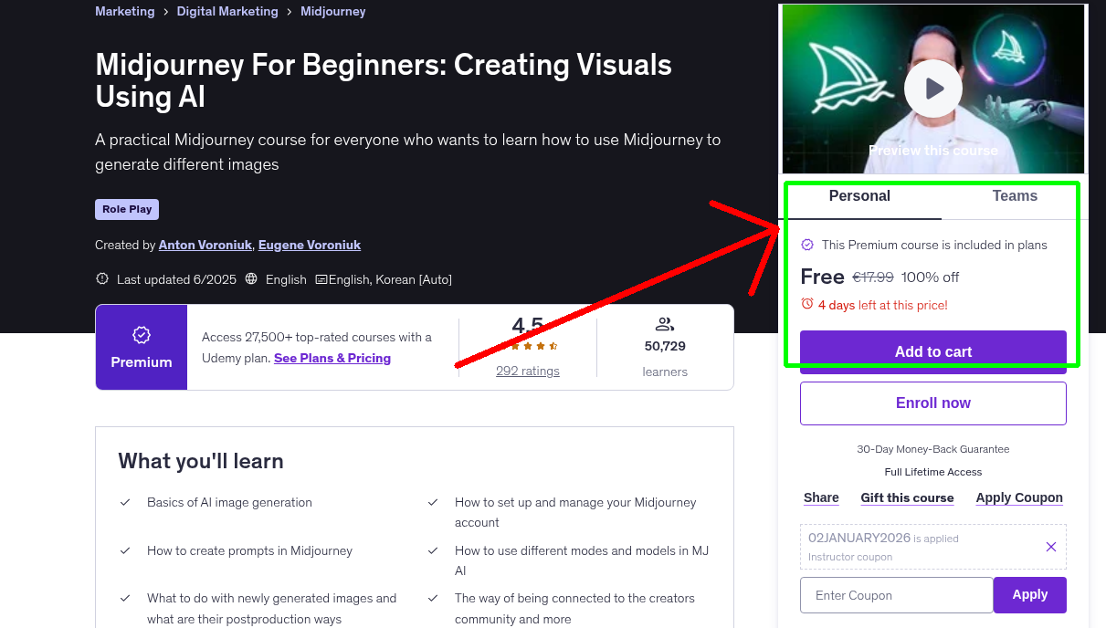 Midjourney For Beginners: Creating Visuals Using AI